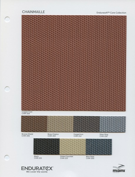 Chainmaille Miami Card - Upholstery Vinyls